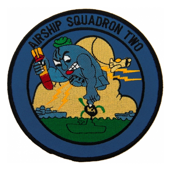 Navy Airship Patrol Squadron ZP-2 Patch