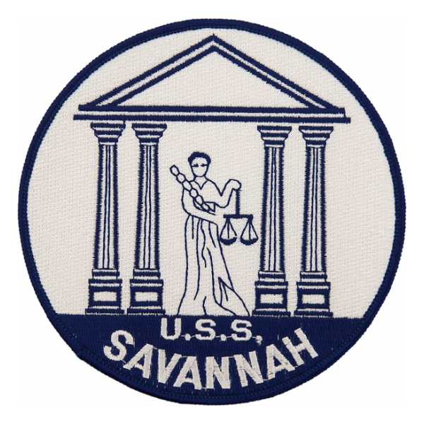 USS Savannah CL-42 Ship Patch