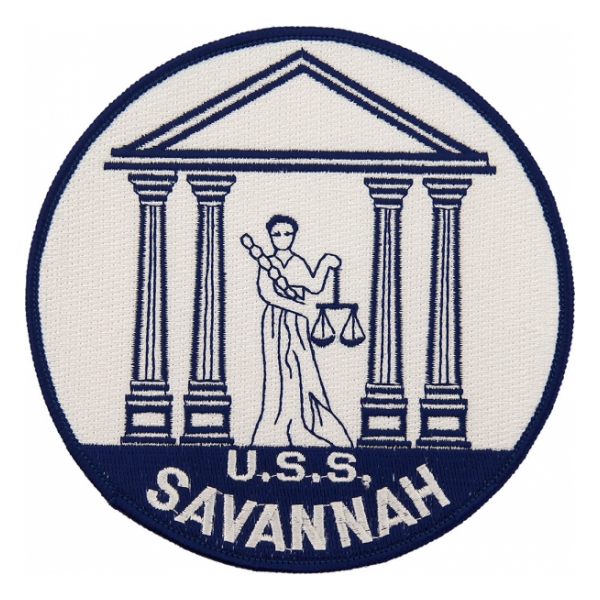 USS Savannah CL-42 Ship Patch