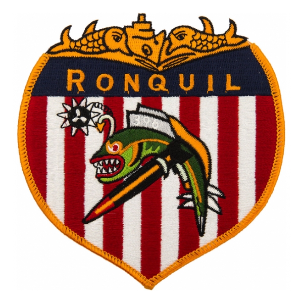 USS Ronquil SS-396 Patch