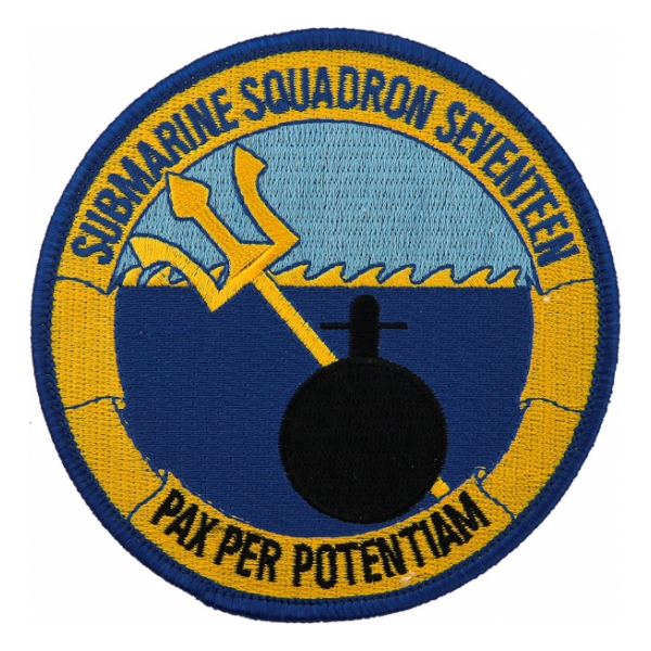 Navy Submarine Squadron 17 Pax Per Potentiam Patch