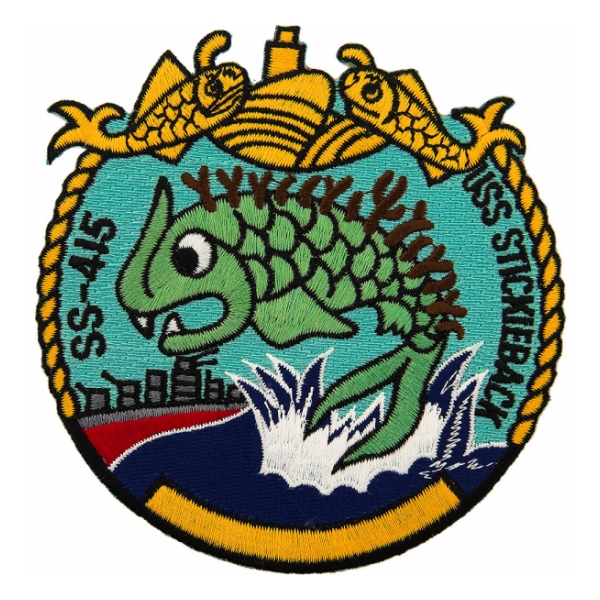 USS Stickleback SS-415 Submarine Patch