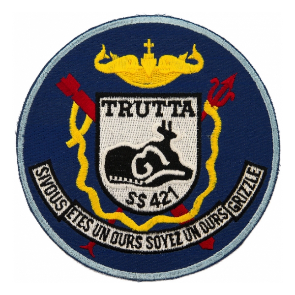 USS Trutta SS-421 Submarine Patch