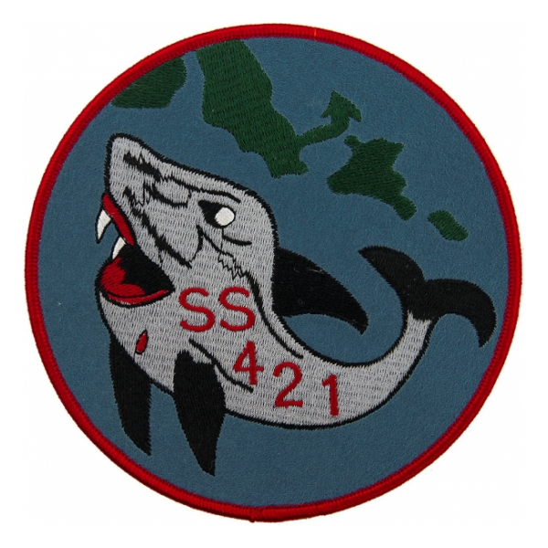 USS Trutta SS-421C Shark Submarine Patch