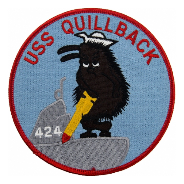 USS Quillback SS-424 Animal Submarine Patch