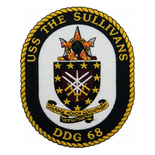 USS The Sullivans DDG-68 Ship Patch