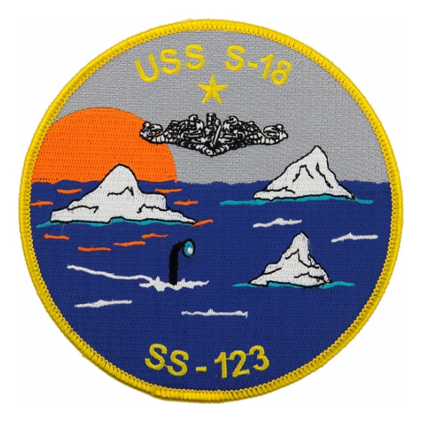USS S-18 SS-123 Submarine Patch