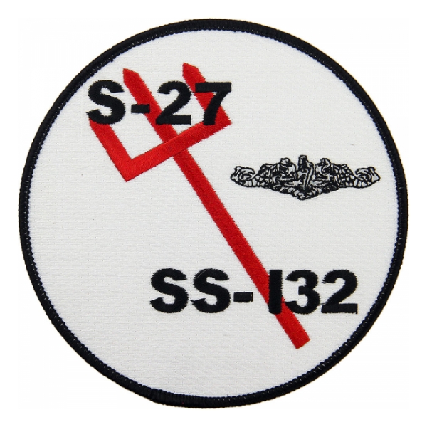 USS S-27 SS-132 Submarine Patch