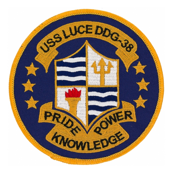 USS Luce DDG-38 Ship Patch