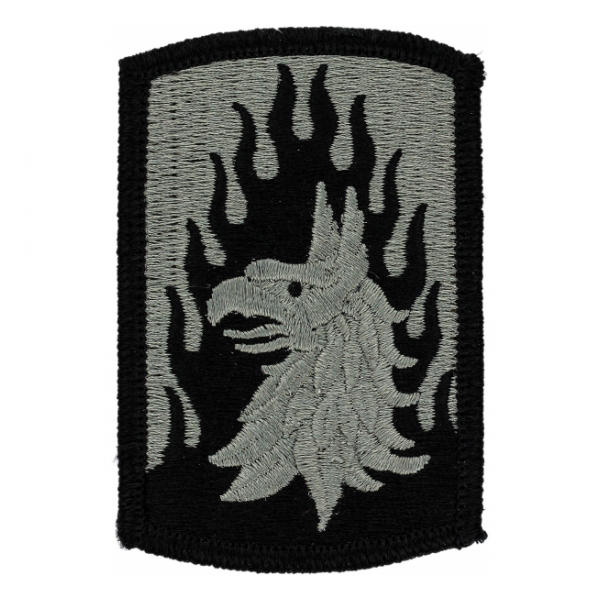 12th Aviation Brigade Patch Foliage Green (With Hook Fastener)