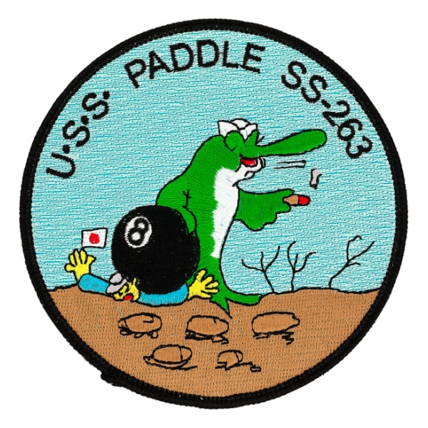 USS Paddle SS-263 Patch