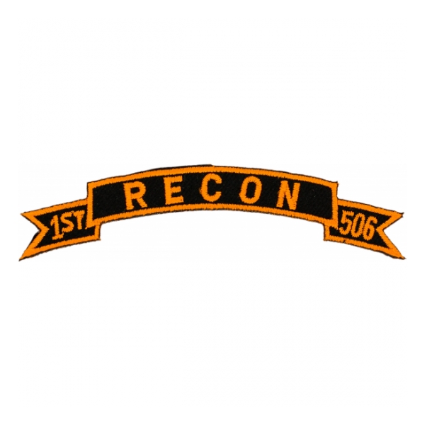 1st Recon 506th Airborne Infantry Regiment Patch