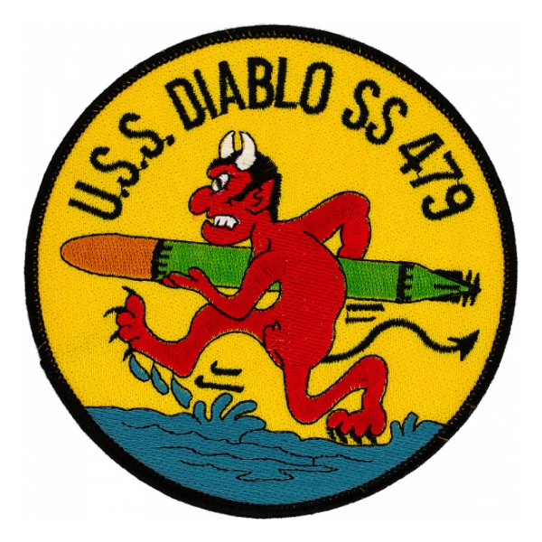 USS Diablo SS-479 Submarine Patch