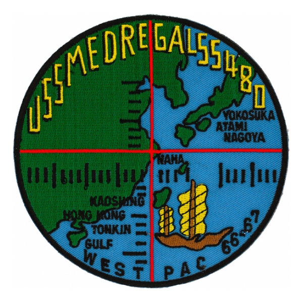 USS Medregal SS-480 Submarine Patch