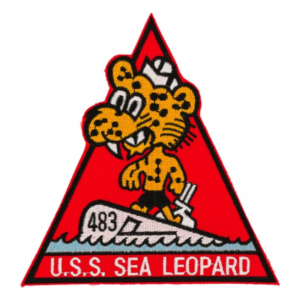 USS Sea Leopard SS-483 Submarine Patch