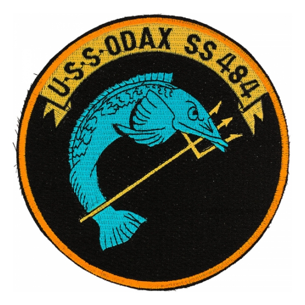 USS Odax SS-484 Submarine Patch