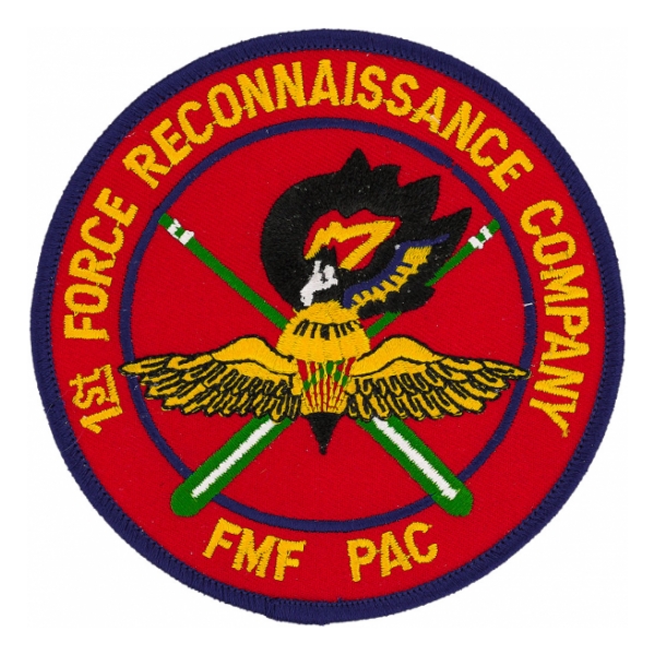 FMF-PAC 1st Force Recon Co. Patch