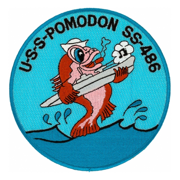 USS Pomodon SS-486 Submarine Patch