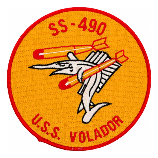 USS Volador SS-490 Submarine Patch
