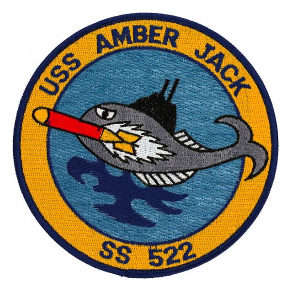 USS Amber Jack SS-522 Patch