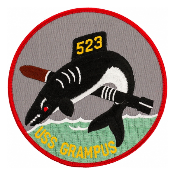 USS Grampus SS-523 Patch