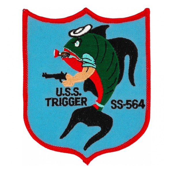 USS Trigger SS-564 Patch