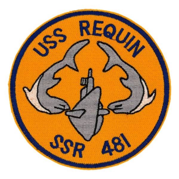 USS Requin SSR-481 Patch