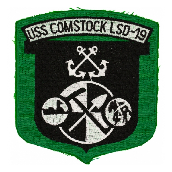 USS Comstock LSD-19 Ship Patch