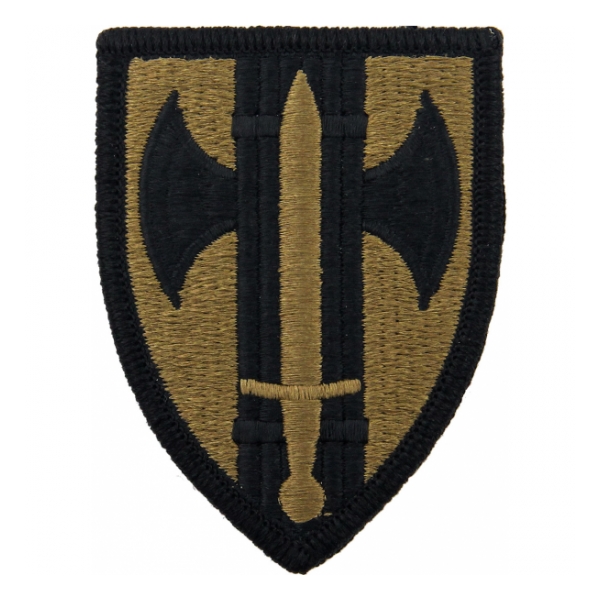 18th Military Police Brigade Scorpion / OCP Patch With Hook Fastener