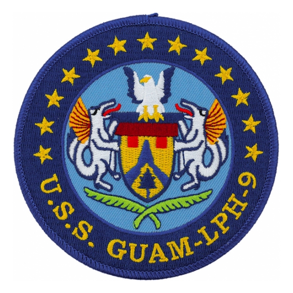 USS Guam LPH-9 Ship Patch