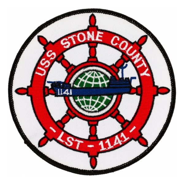 USS Stone County LST-1141 Ship Patch