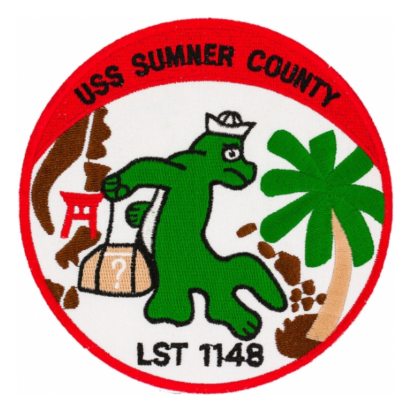 USS Sumner County LST-1148 Ship Patch