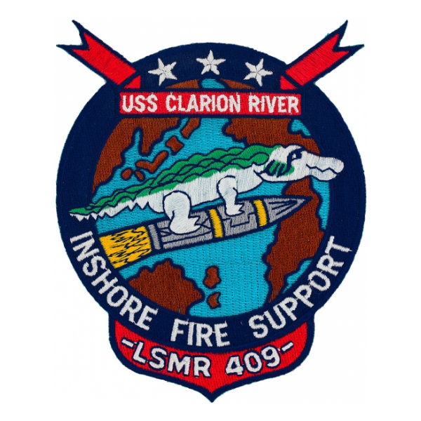 USS Clarion LSMR-409 Patch