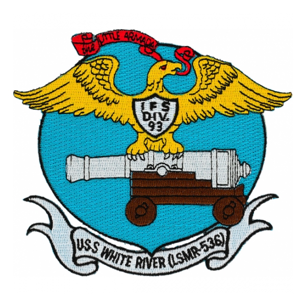 USS White River LSMR-536 Patch