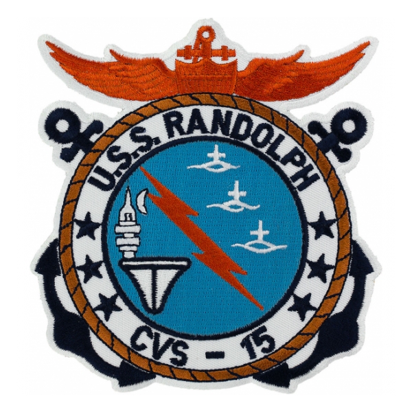 USS Randolph CVS-15 Ship Patch