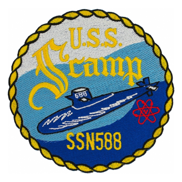 USS Scamp SSN-588 Patch