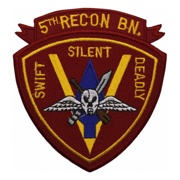 5th Marine Recon Battalion Patch