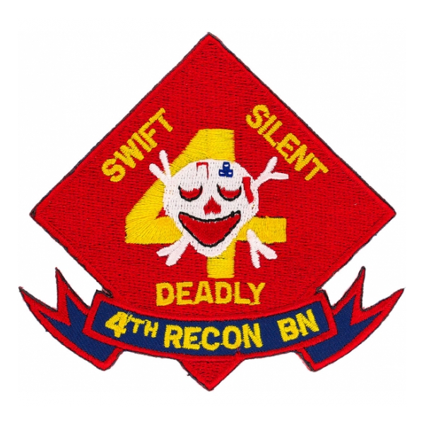 4th Marine Recon Battalion Patch