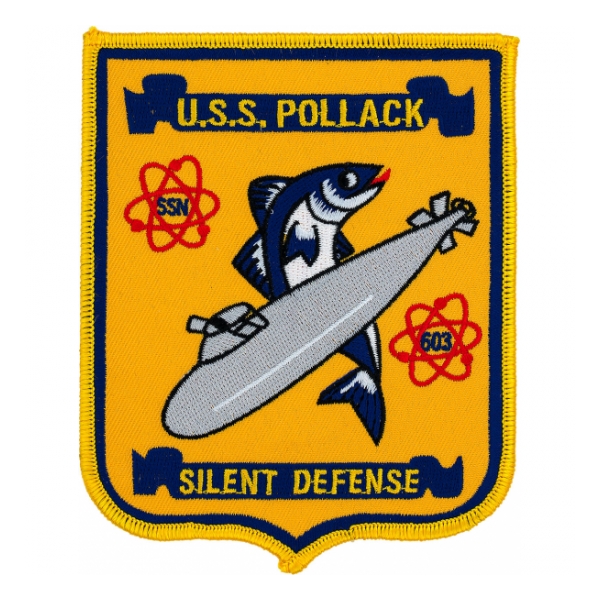 USS Pollack SSN-603 Patch