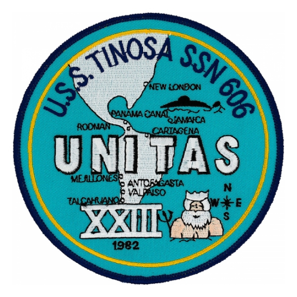 USS Tinosa SSN-606 Patch