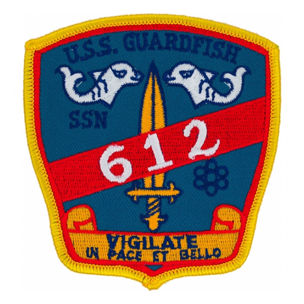 USS Guard Fish SSN-612 Patch