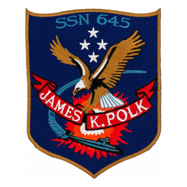 USS James K. Polk SSN-645 Patch