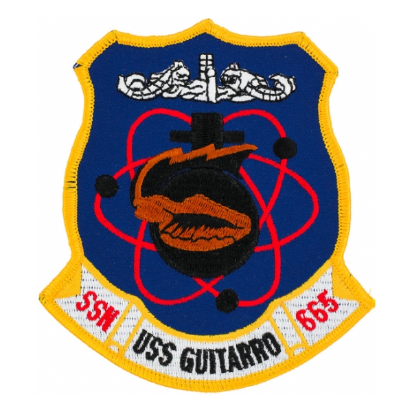 USS Guitarro SSN-665 Patch