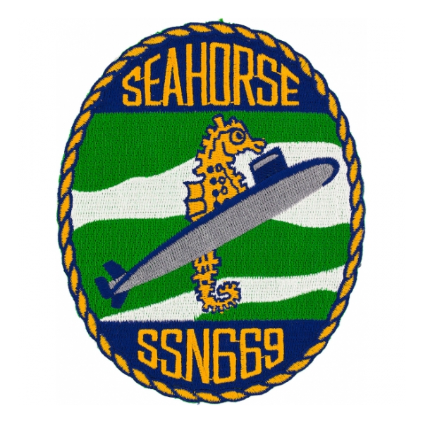 USS Seahorse SSN-669 Patch