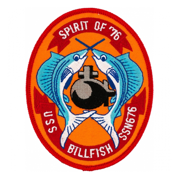 USS BillFish SSN-676 Patch