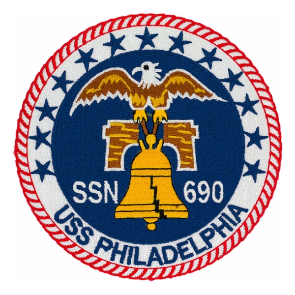 USS Philadelphia SSN-690 Patch