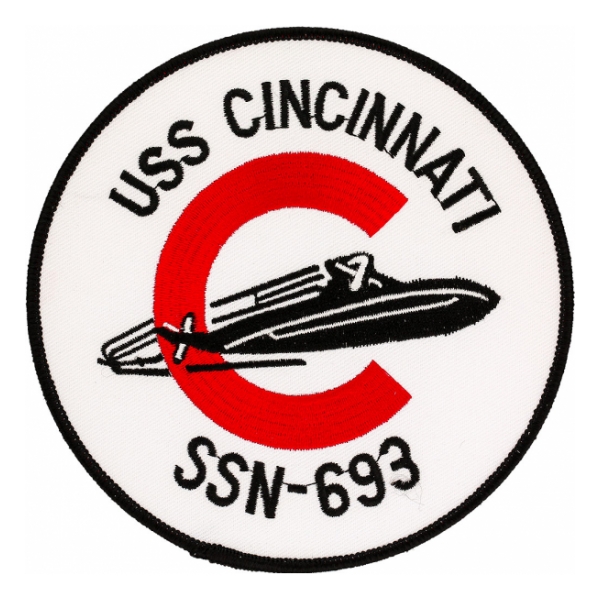 USS Cincinnati SSN-693 Patch