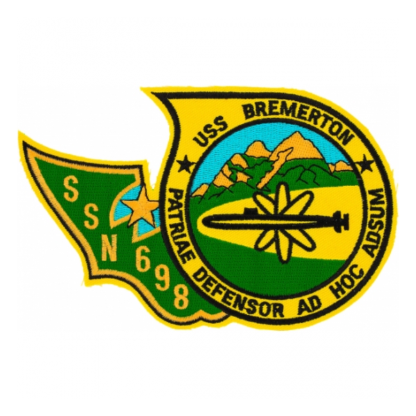 USS Bremerton SSN-698 Patch