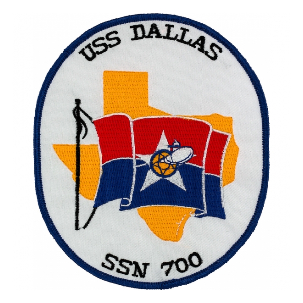 USS Dallas SSN-700 Patch