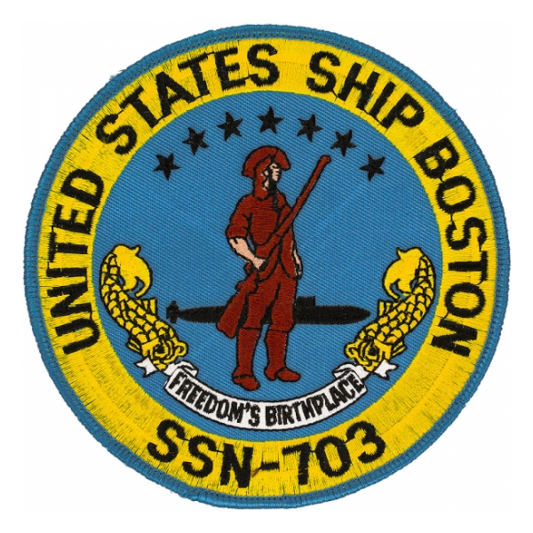 USS Boston SSN-703 Patch